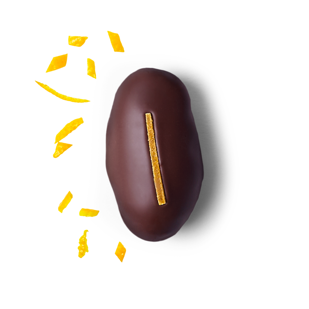 Medjool Dates/Dark Chocolate Orange Cream